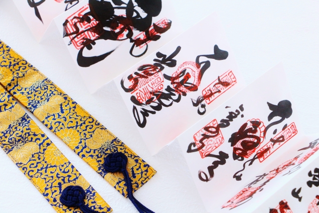 印 An authentic goshuin received at Meiji Jingu Shrine in Tokyo.