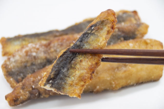 Tatsuta-age: Japanese-style fried sardines with a crisp coating