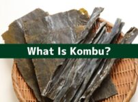 dried kombu seaweed used for Japanese dashi