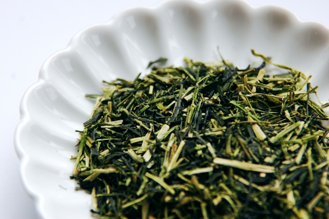 Karigane, a higher-grade Japanese stem tea