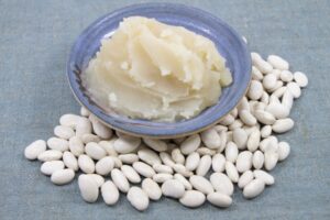 White bean paste served with white beans