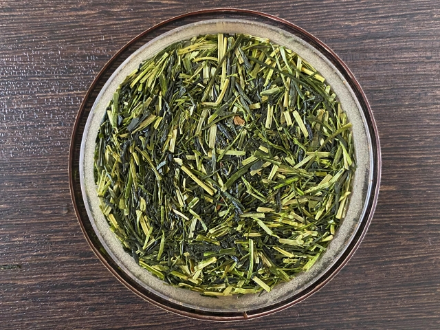 Kukicha Japanese stem tea with a high proportion of stems and leaves
